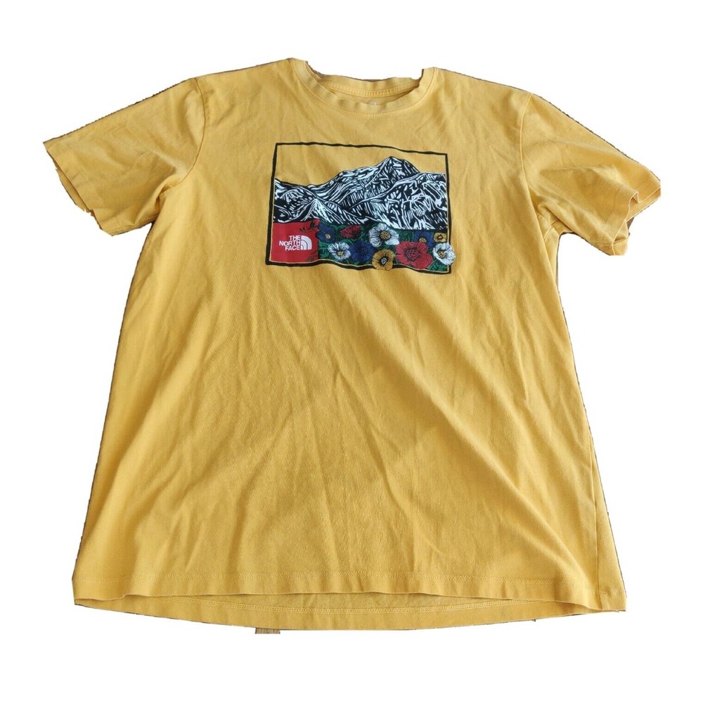 The North Face Yellow Graphic T-Shirt